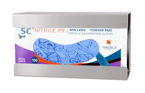 MediQo-line Handschoendispenser uno aluminium